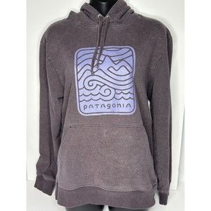 Patagonia Sweater XS Purple Charcoal